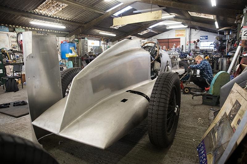Vintage Car Restoration - Vintage Barnato Hassan Bentley