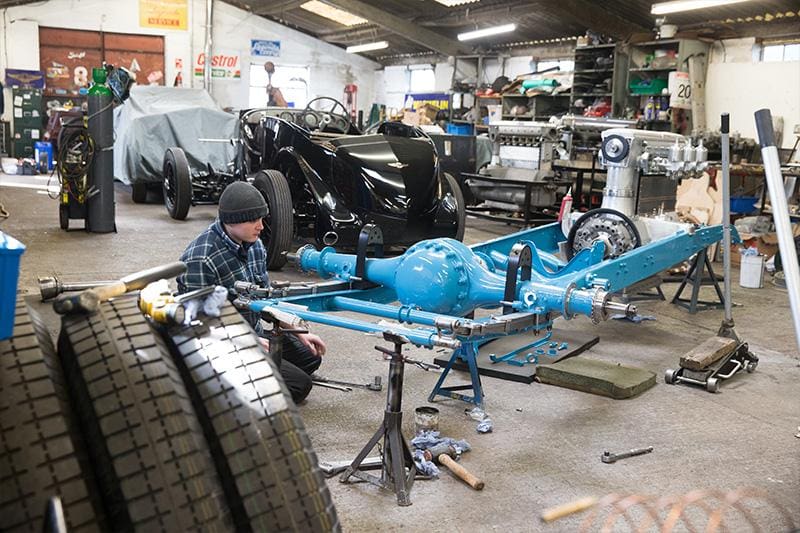 Vintage Car Restoration - Vintage Barnato Hassan Bentley