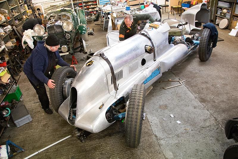 Vintage Car Restoration - Vintage Barnato Hassan Bentley