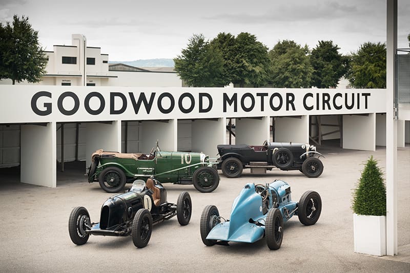 Vintage Barnato Hassan Bentley at Goodwood