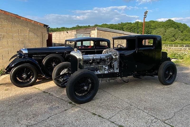 Two Big Bentley saloons nearing completion - Vintage Car Restoration