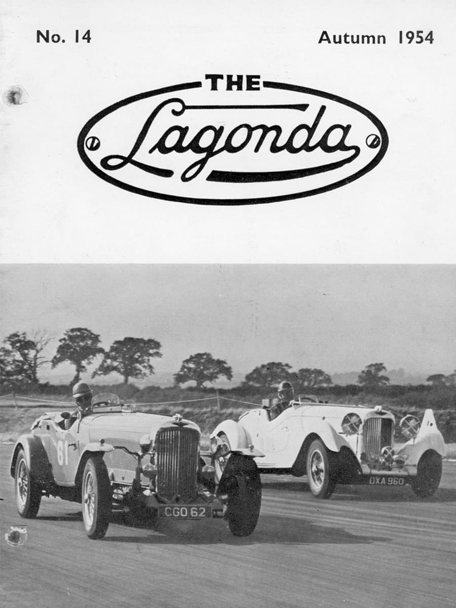 Lagonda M45R Rapide in 1954