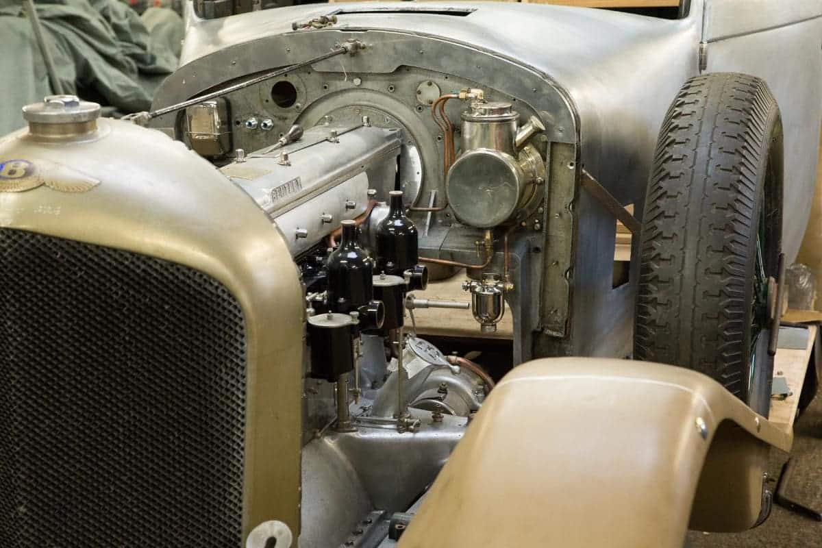 Vintage Bentley Mid restoration