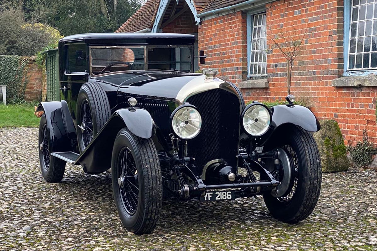 Bentley 6.5 Litre Harrison body Coupe Restoration complete