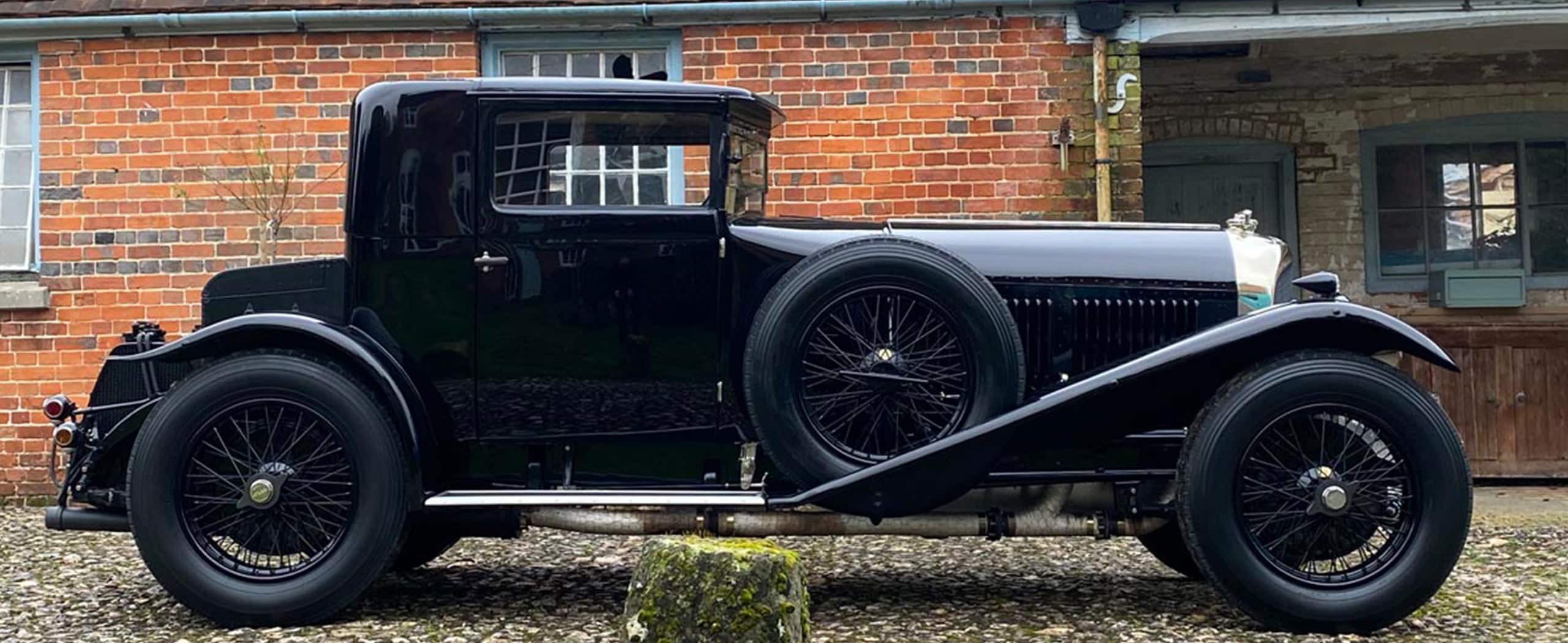 Bentley 6.5 Litre Harrison body Coupe Restoration
