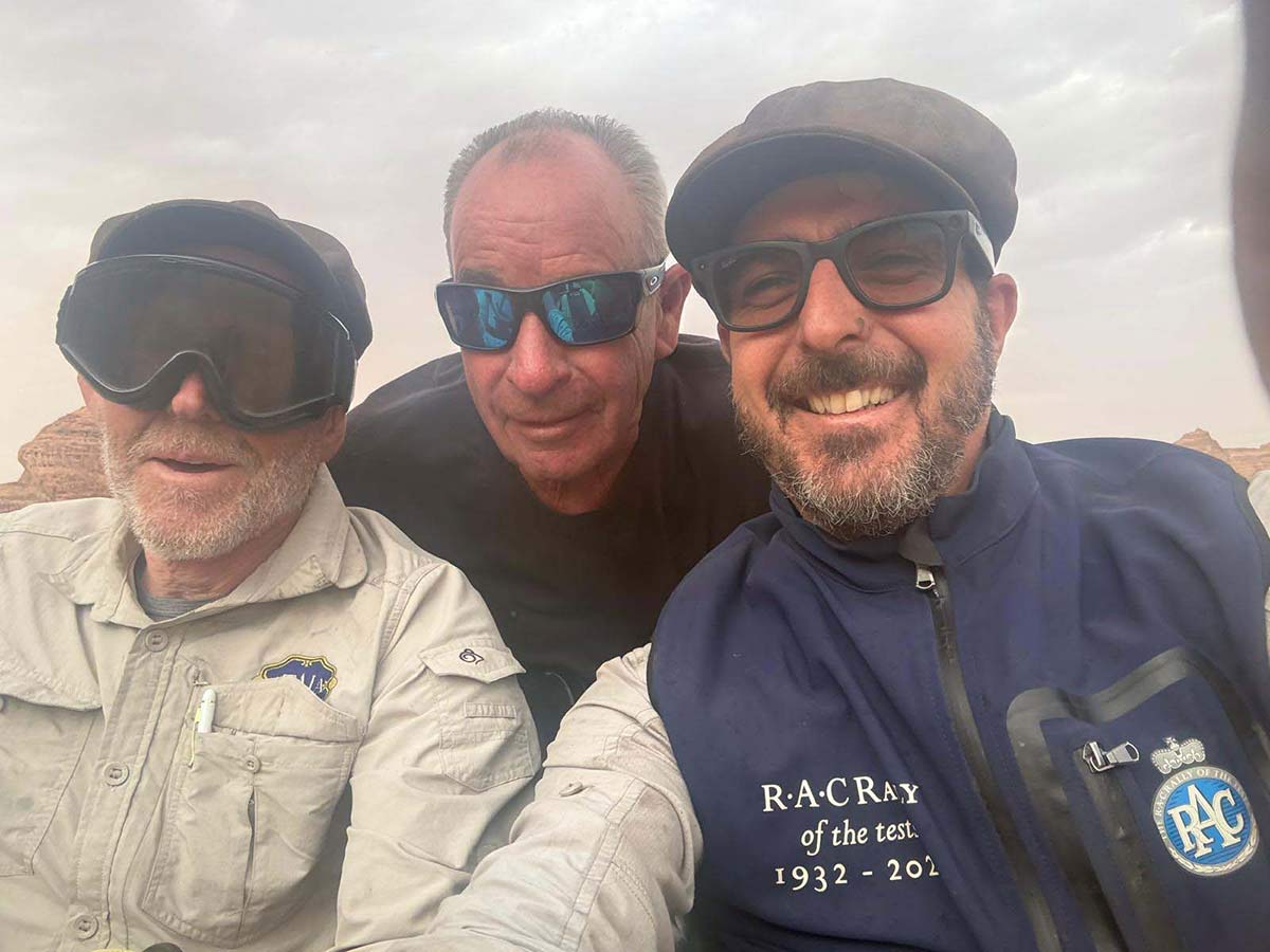 The crew - Badawi Rally 2026